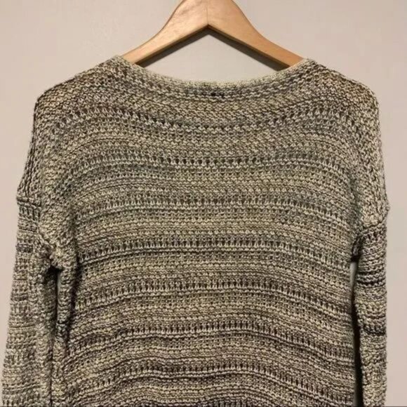 Vince grey drop shoulder lose knit sweater Size XS - Picture 12 of 13